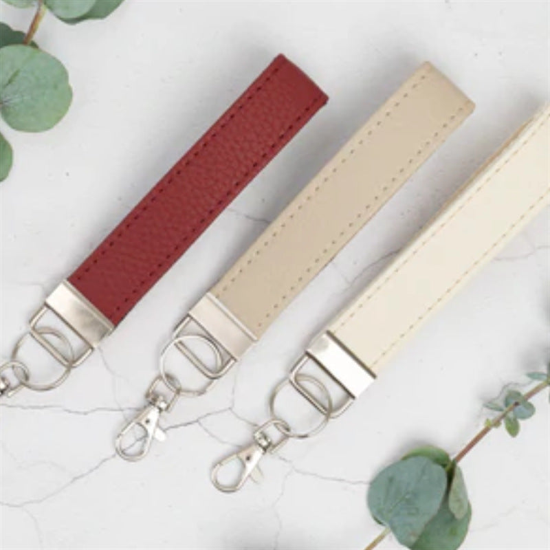 Wholesale Leather Lanyard Keychain